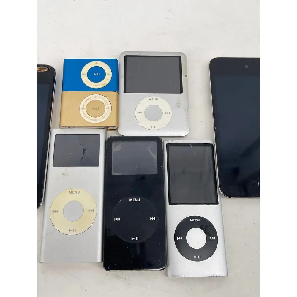 Apple iPod MIXED LOT of 9
